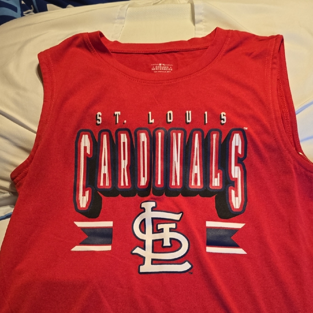 Genuine Merchandise St. Louis Cardinals Red Tank Top
